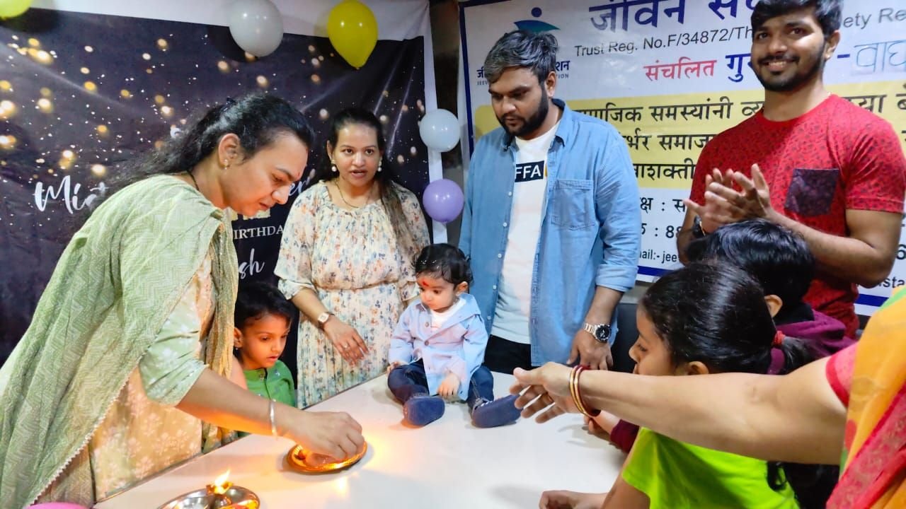 Birthday Celebration at Orphanage
